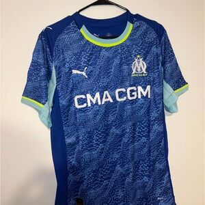 Marseille away jersey Puma Kids Blue